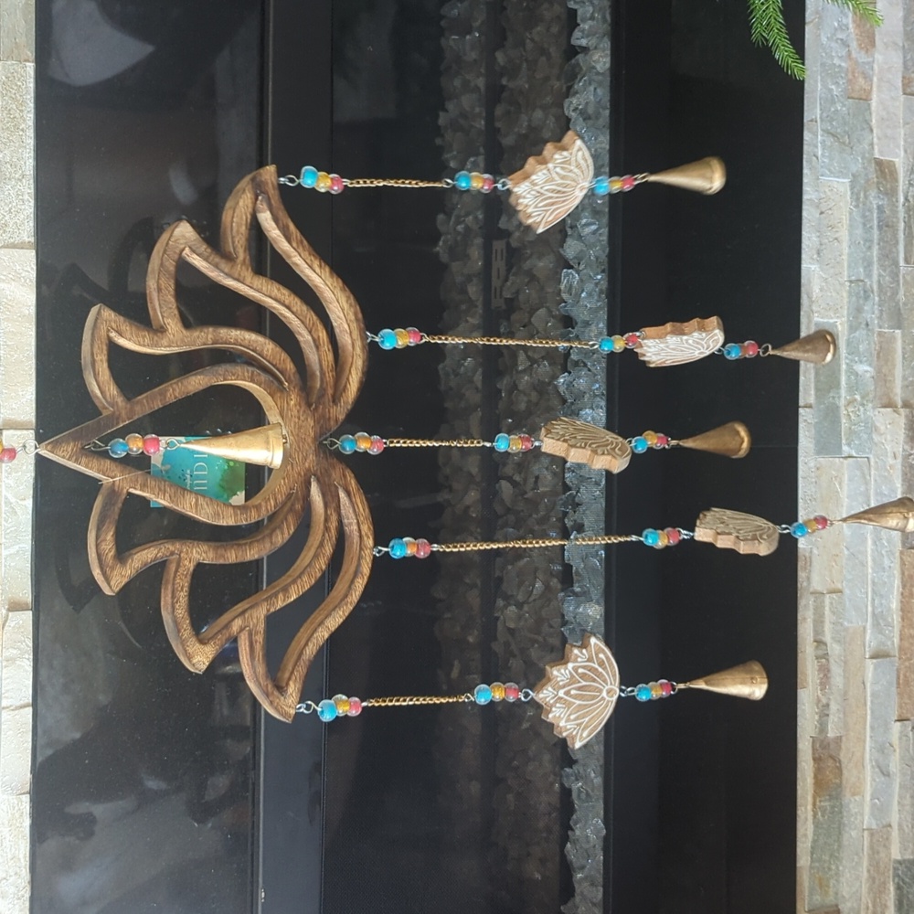 Lotus Flower Wind Chime
